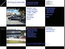 Tablet Screenshot of drag.race-cars.com
