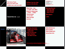 Tablet Screenshot of oval.race-cars.com